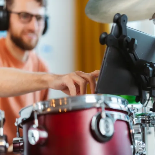 Drumtraining volgen met Online Drumles